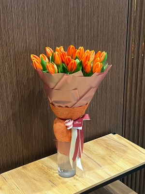 Желтые тюльпаны (25шт.)